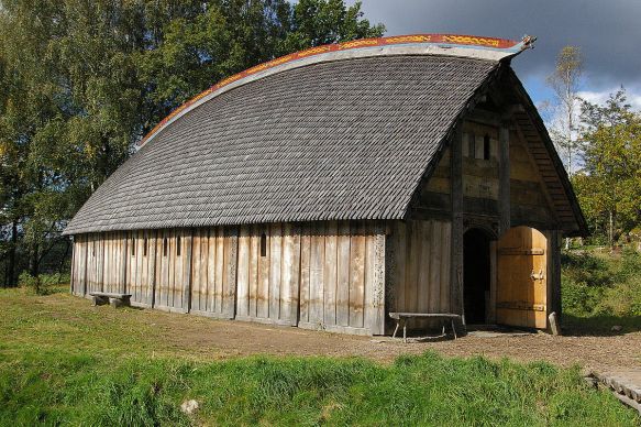 An ale house like a mead hall from Beowulf that's in Sweden.